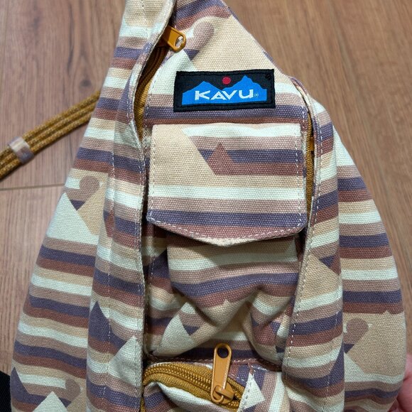 KAVU Mini Rope Bag (Summit View Pattern) - Picture 1 of 5